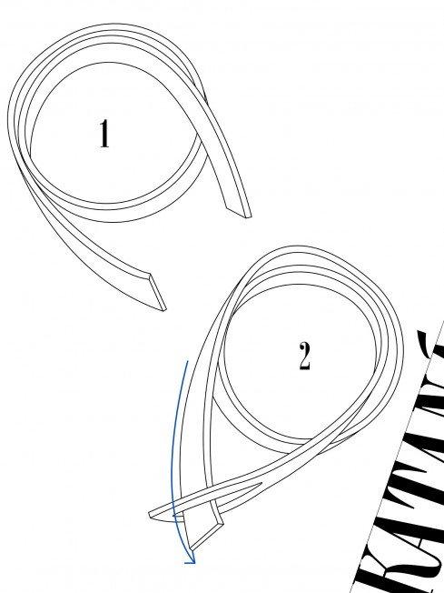Ремешок на сумку-БРАСЛЕТ-держатель Брелока Унисекс Pi-FOLIUM FORTITUDO!